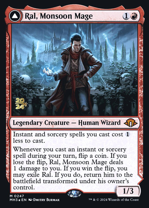 Ral, Monsoon Mage // Ral, Leyline Prodigy (Foil)