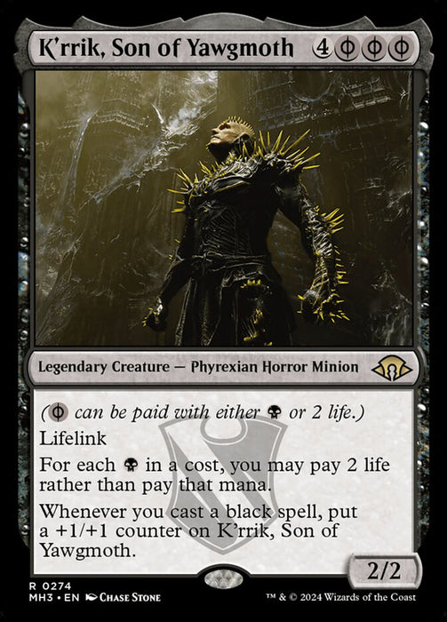 K'rrik, Son of Yawgmoth - Legendary (Foil)