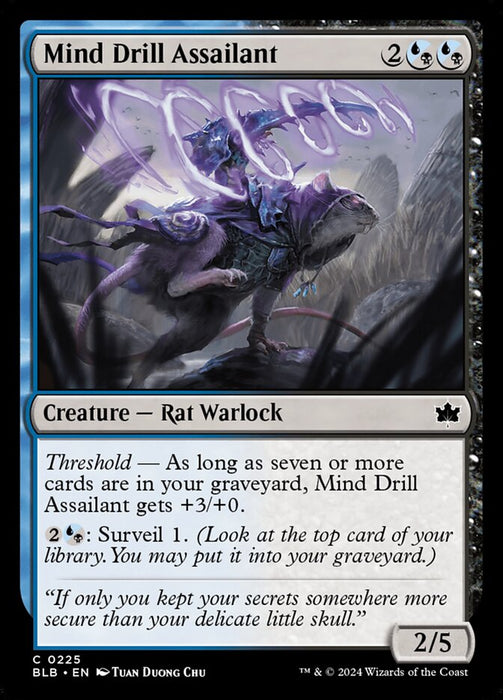 Mind Drill Assailant (Foil)