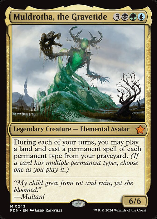 Muldrotha, the Gravetide - Legendary (Foil)