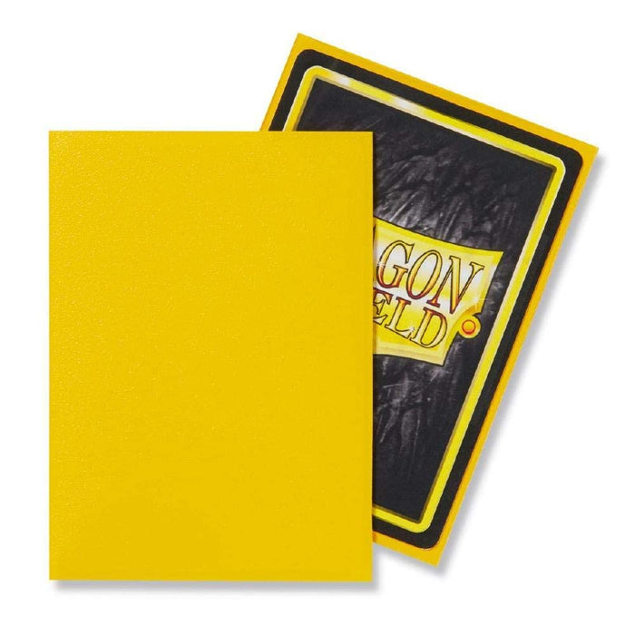 Dragon Shield Matte Sleeves - Yellow