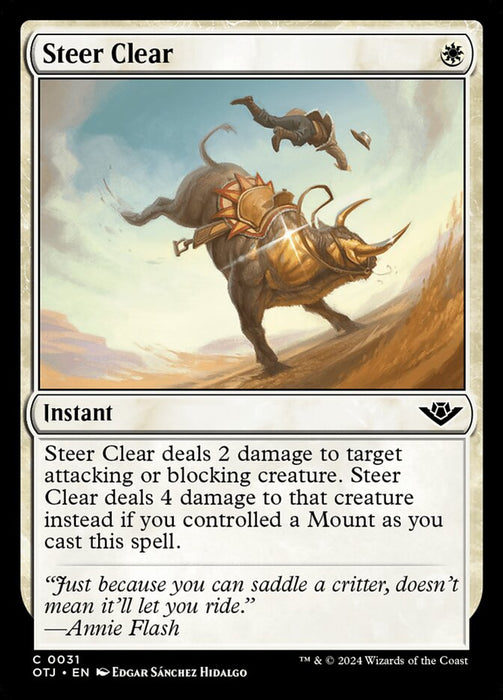 Steer Clear (Foil)