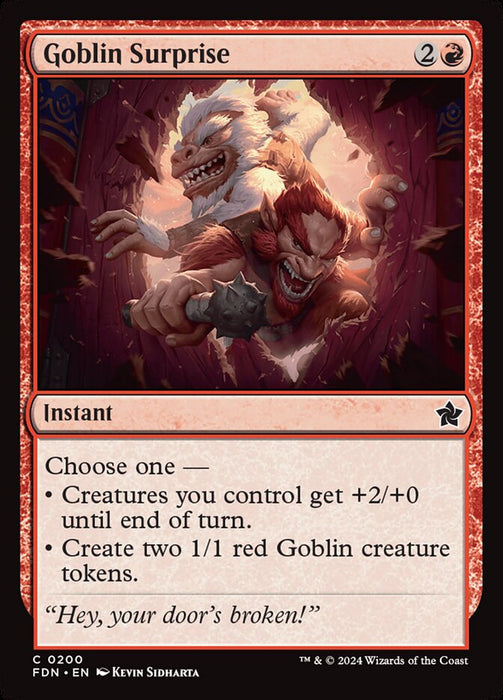 Goblin Surprise (Foil)