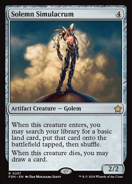 Solemn Simulacrum (Foil)