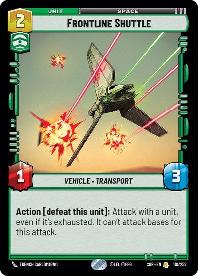 Frontline Shuttle - Foil