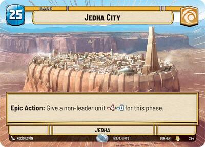 Jedha City (Hyperspace) - Foil