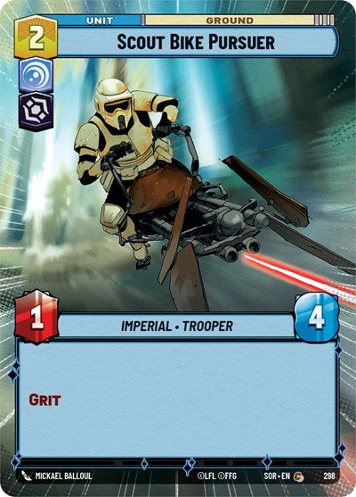 Scout Bike Pursuer (Hyperspace) - Foil