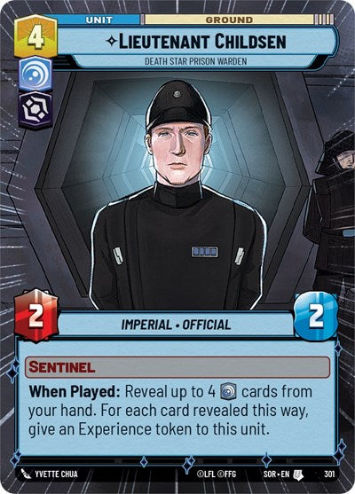 Lieutenant Childsen - Death Star Prison Warden - Hyperspace