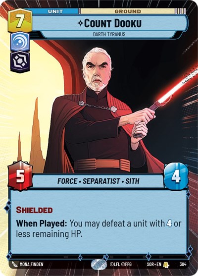 Count Dooku - Darth Tyranus (Hyperspace)