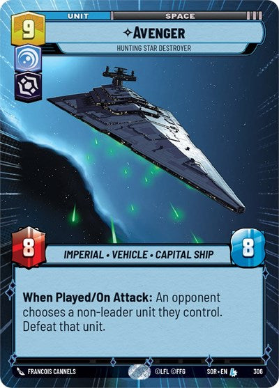 Avenger - Hunting Star Destroyer (Hyperspace) - Foil