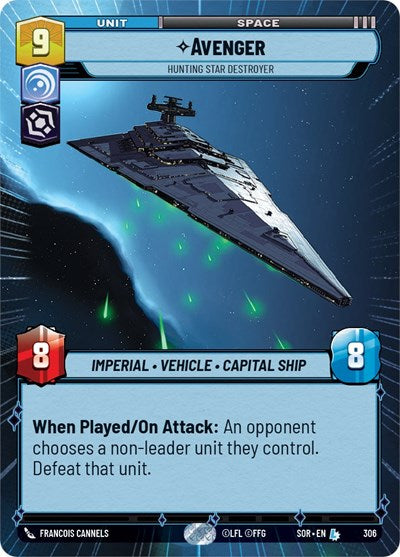 Avenger - Hunting Star Destroyer - Hyperspace - Foil
