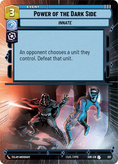 Power of the Dark Side - Hyperspace - Foil