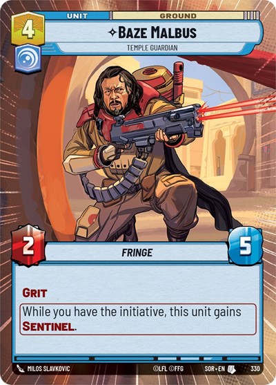 Baze Malbus - Temple Guardian (Hyperspace)