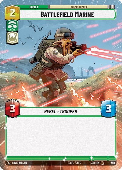 Battlefield Marine (Hyperspace) - Foil