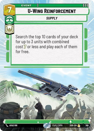 U-Wing Reinforcement (Hyperspace) - Foil