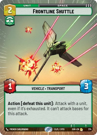 Frontline Shuttle (Hyperspace) - Foil