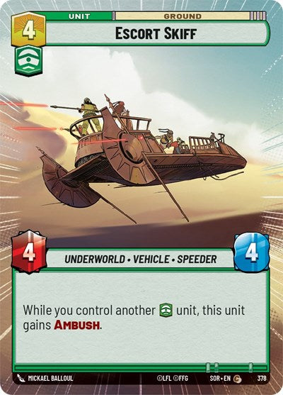 Escort Skiff (Hyperspace)