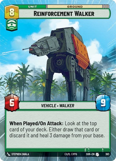 Reinforcement Walker (Hyperspace) - Foil