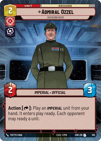 Admiral Ozzel - Overconfident - Hyperspace - Foil