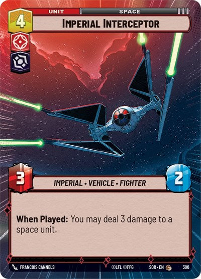 Imperial Interceptor (Hyperspace) - Foil