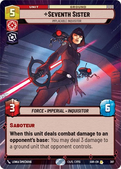 Seventh Sister - Implacable Inquisitor - Hyperspace - Foil
