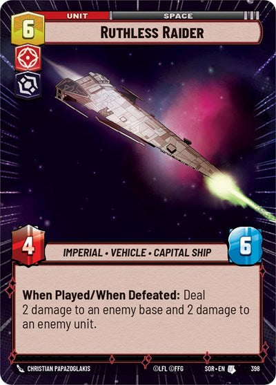Ruthless Raider - Hyperspace - Foil