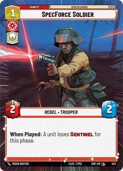 SpecForce Soldier (Hyperspace) - Foil