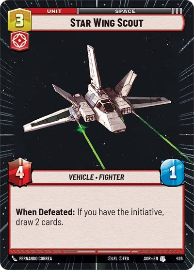 Star Wing Scout (Hyperspace) - Foil