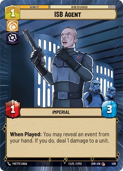 ISB Agent (Hyperspace) - Foil