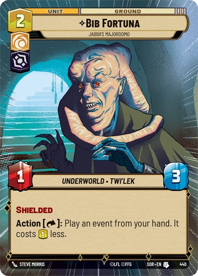 Bib Fortuna - Jabba's Majordomo (Hyperspace) - Foil