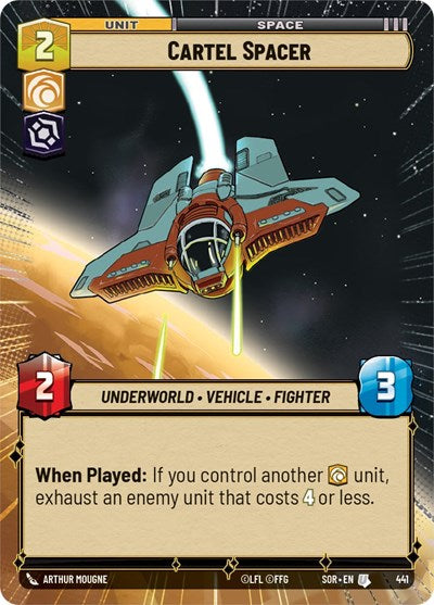 Cartel Spacer (Hyperspace) - Foil