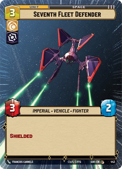 Seventh Fleet Defender (Hyperspace) - Foil