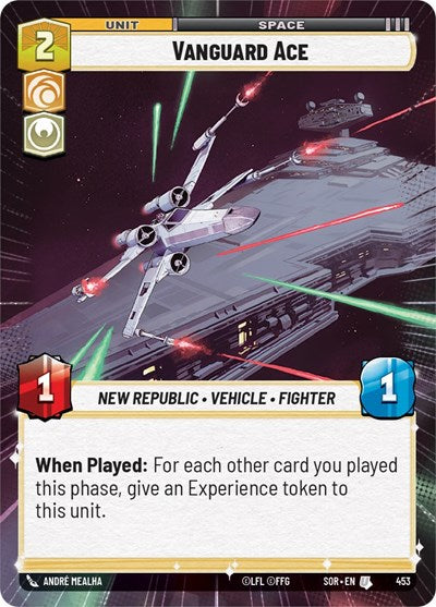 Vanguard Ace (Hyperspace) - Foil