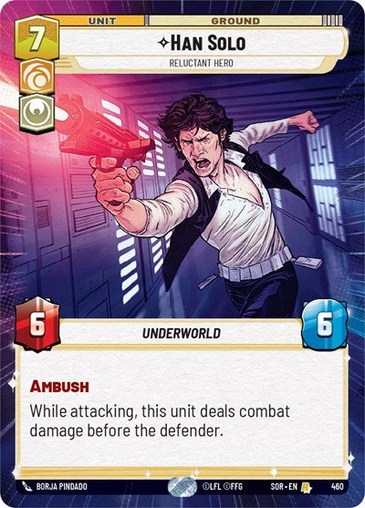 Han Solo - Reluctant Hero (Hyperspace) - Foil