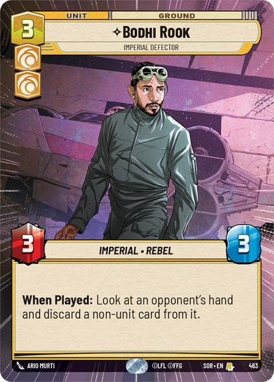 Bodhi Rook - Imperial Defector (Hyperspace) - Foil