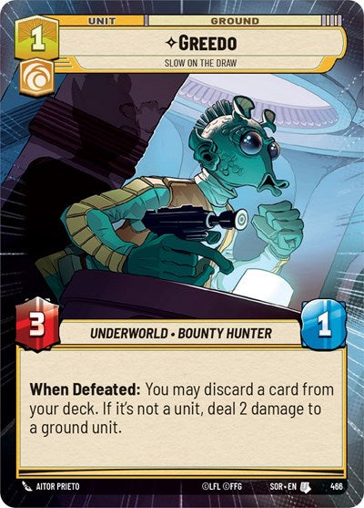 Greedo - Slow on the Draw (Hyperspace) - Foil