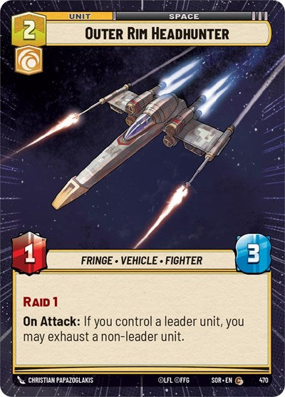 Outer Rim Headhunter - Hyperspace - Foil