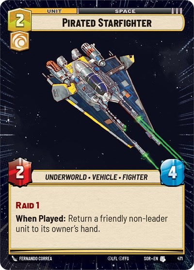 Pirated Starfighter (Hyperspace) - Foil