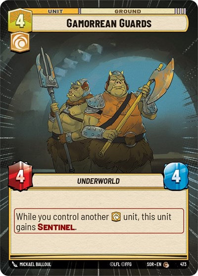 Gamorrean Guards (Hyperspace) - Foil