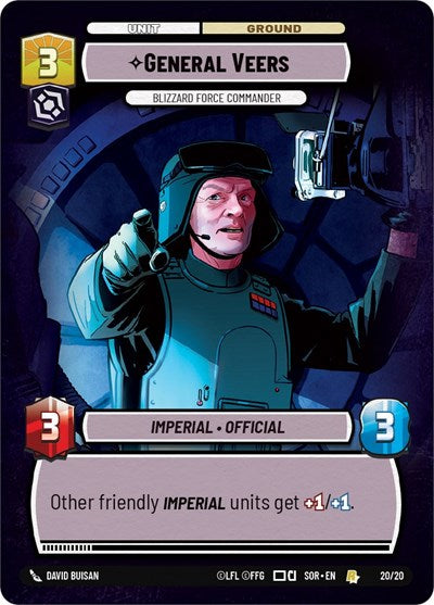 General Veers - Blizzard Force Commander - Foil