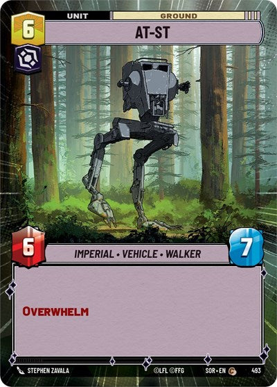 AT-ST - Hyperspace - Foil