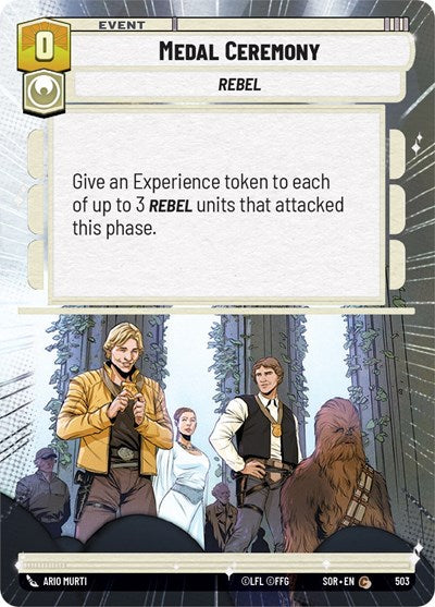 Medal Ceremony (Hyperspace) - Foil