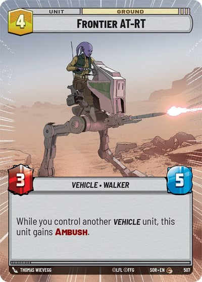 Frontier AT-RT (Hyperspace) - Foil