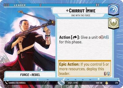 Chirrut Imwe - One With The Force (Hyperspace)