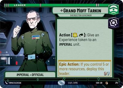 Grand Moff Tarkin - Oversector Governor (Hyperspace)