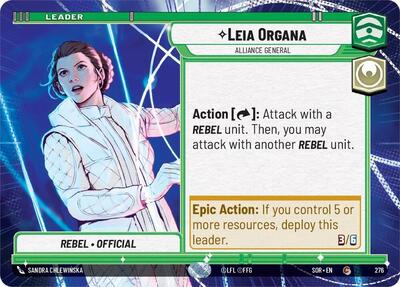 Leia Organa - Alliance General (Hyperspace)