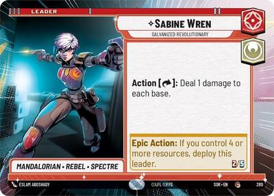 Sabine Wren - Galvanized Revolutionary (Hyperspace)