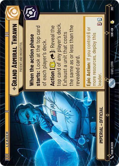 Grand Admiral Thrawn - Patient and Insightful - Hyperspace - Foil