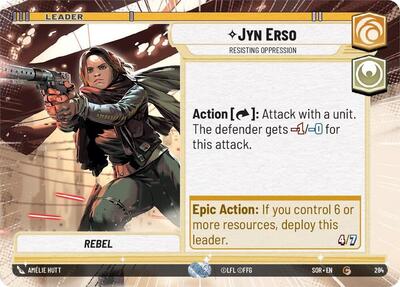 Jyn Erso - Resisting Oppression (Hyperspace)