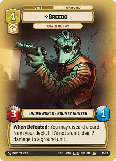 Greedo - Slow on the Draw - Foil